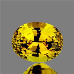 Natural Brilliant Golden Yellow Zircon [Flawless-VVS]