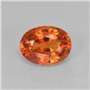 Image 1 : Natural Ceylone Orange Sapphire 5x4 MM