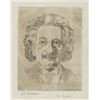 Image 1 : Albert Einstein Signed Etching