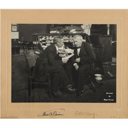 Thomas Edison and Carl H. Wilson Signed Photograph