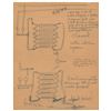 Image 1 : Thomas Edison Technical Notes and Handdrawn Diagrams