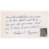 Image 1 : Richard Feynman Autograph Note Signed