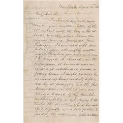 Samuel F. B. Morse Autograph Letter Signed