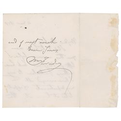 Michael Faraday Autograph Letter Signed
