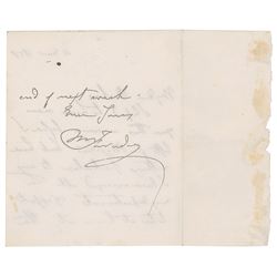 Michael Faraday Autograph Letter Signed