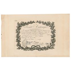 Rene Laennec Document Signed