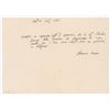 Image 1 : Antonio Scarpa Autograph Document Signed