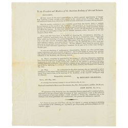 Benjamin Dearborn: Lightning Printed Letter