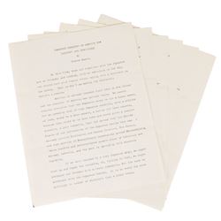 Hudson Maxim Typed Manuscript Signed