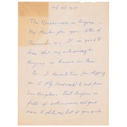 Harlow Shapley Autograph Letters Signed (3)