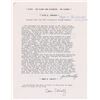 Image 1 : Clyde W. Tombaugh, James W. Christy, and Glenn T. Seaborg Signed Typescript