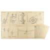 Image 1 : Louis Breguet Helicopter Wing System Patent Lithograph and Specification Document