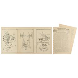 Ford Motors Brake Mechanism Patent Lithograph and Specification Document