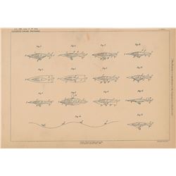 G. Gaggino Aerial Machine Patent Lithograph