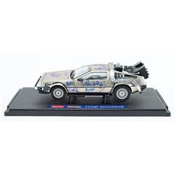 Back to the Future Signed DeLorean Time Machine Model