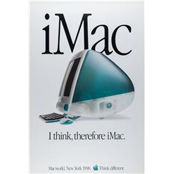 Apple 1998 iMac Launch Poster