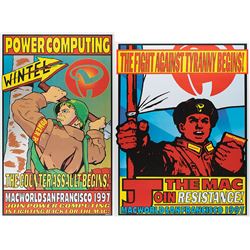 Power Computing (2) Posters from 1997 Macworld Expo