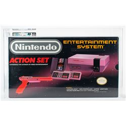 Nintendo Entertainment System (NES) Action Set with Zapper - VGA NM 80