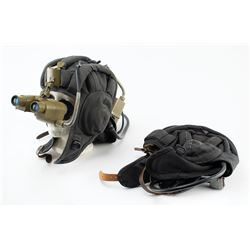 Pair of Cold War-era Russina Tank Commander Helmets