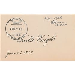 Orville Wright Signature Flown on the International Space Station