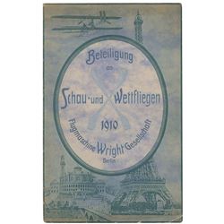 Wright Brothers German Booklet