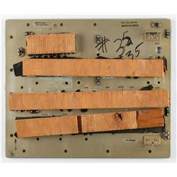 Apollo Command Module Block 1 and Block 2 Control Panel Components