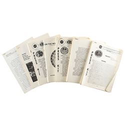 Apollo 14, 15, 16, 17 NASA Press Kits