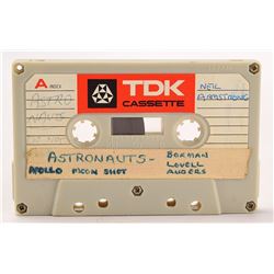 Apollo Astronaut Recordings Cassette Tape