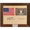 Image 2 : Apollo 9 Flown Flag Presentation Signed by Jim McDivitt