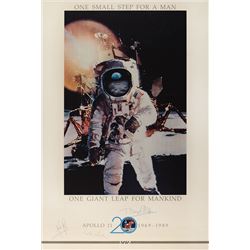 Apollo 11 Signed Poster