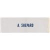 Image 1 : Alan Shepard 'Type II Flight Spare' Name Patch
