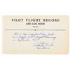 Image 2 : Charlie Duke's USAF Flight Training Logbook