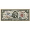 Image 1 : Apollo Astronauts Signed Two-Dollar Bill