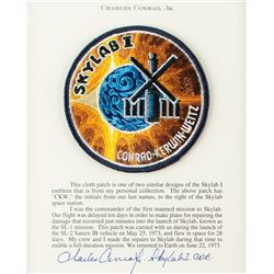 Charles Conrad's Skylab I Flown Patch