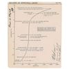 Image 1 : Ed Gibson Signed Skylab 3/SL-4 Flown Cue Card