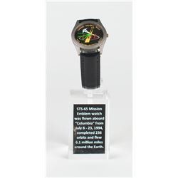 STS-65 Flown Custom-Made Watch