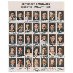 NASA Group 8 Signed Photograph