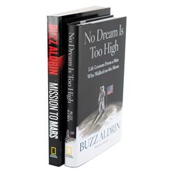 Buzz Aldrin Signed Books