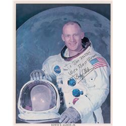 Buzz Aldrin Signed Photograph