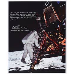 Charlie Duke Signed Photograph