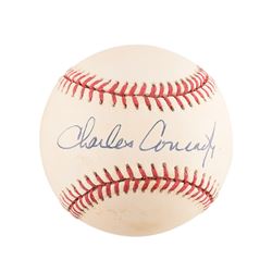 Charles Conrad Signed Baseball