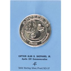 Apollo 14 Commemorative Franklin Mint Medal