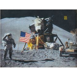 Apollo 15 Lunar Module Kapton Foil [Attested to as Flown by Original Owner]