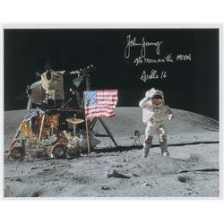 John Young Signed Photograph