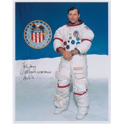 John Young Signed Photograph