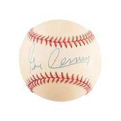 Gene Cernan Signed Baseball