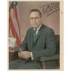 Charles A. Berry Signed Photograph and Autograph Letter Signed