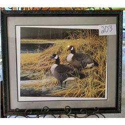 Ducks Unlimited 587/5050 "Rendezvous" by Patricia Woldford Framed 34 1/2"w x 30"h
