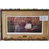 Image 1 : Ducks Unlimited 132/1500 "Serenity" by John Ruthven Framed 30"w x 19"h
