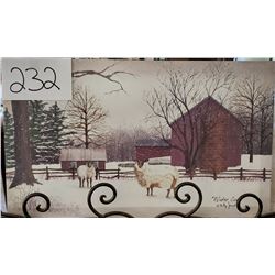 "Winter Coat" by Billy Jacobs 20"w x 12"h